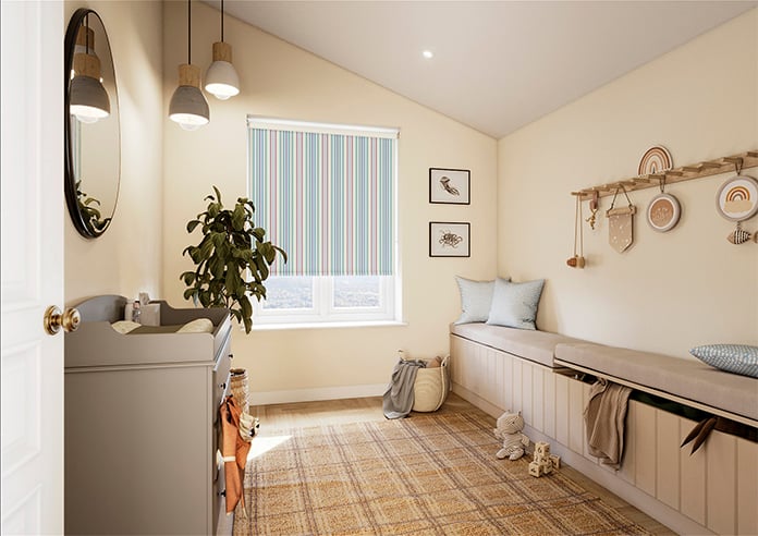 The British Stripe Co. Elizabeth, Brighton No.2 - Roller Blind - Image 7